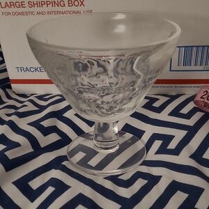 Hearth And Hand Clear Glass Dessert Cup Set